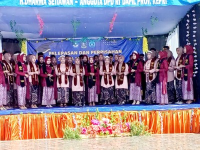 Perpisahan siswa siswi SMA Negeri 1 Siantan Timur 