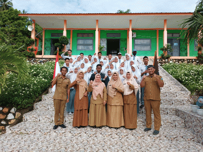 poto bersama osis baru 2022/2023